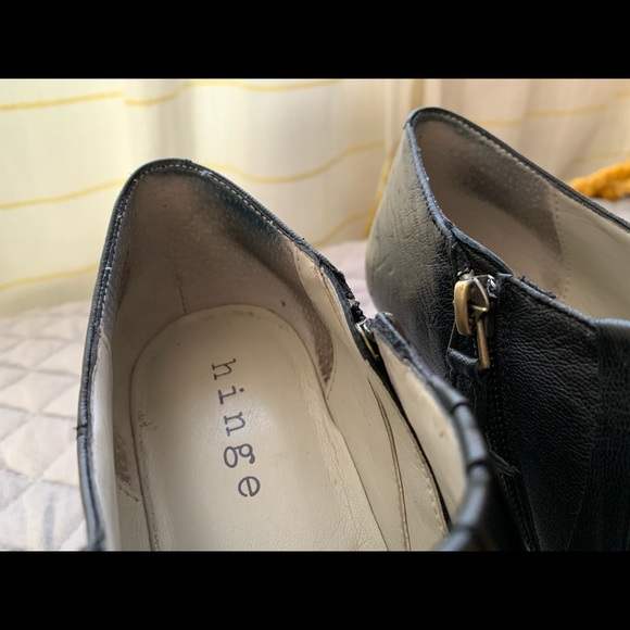 Women’s Hinge Platform Ankle Booties - Picture 10 of 13